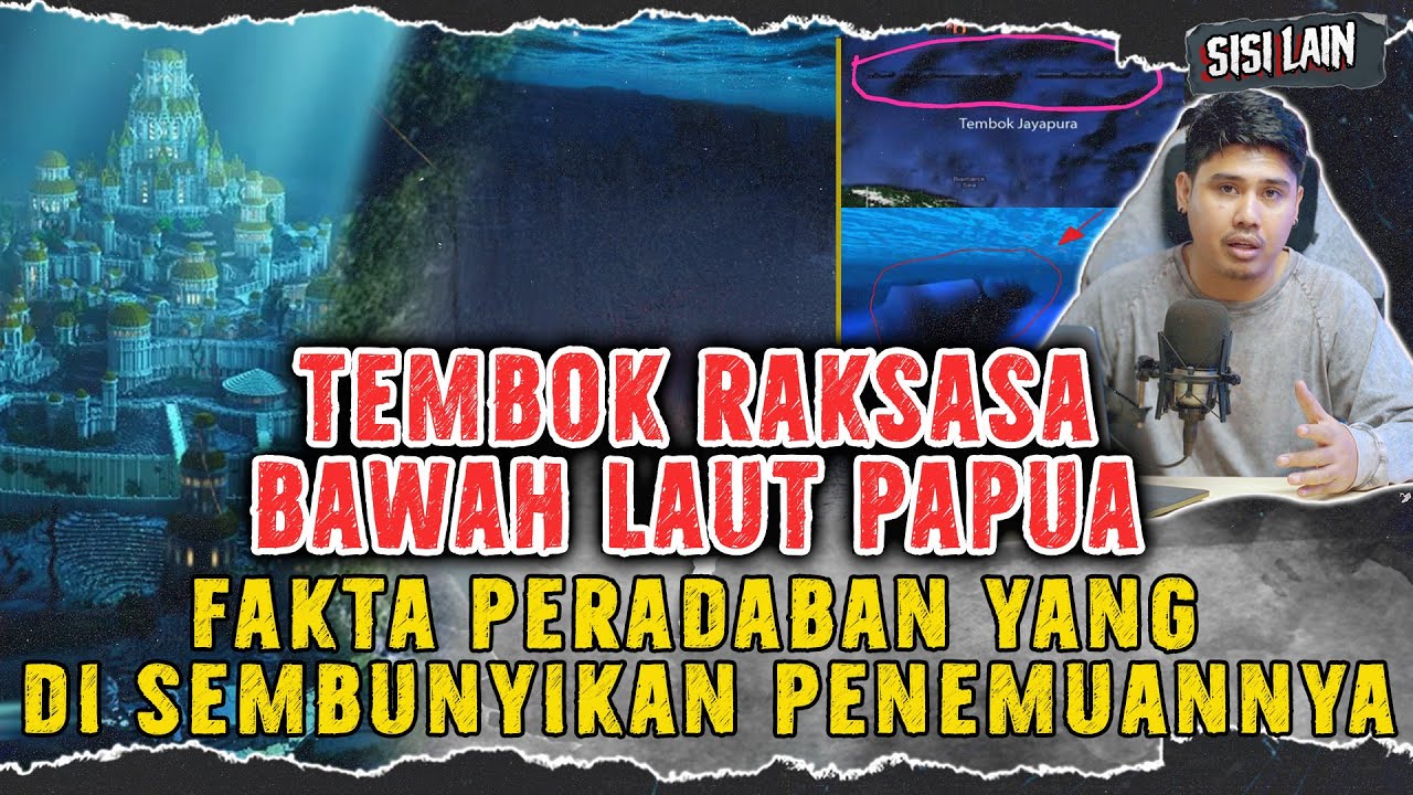 PENEMUAN TEMBOK RAKSASA DI LAUT PAPUA, TIBA-TIBA HILANG DARI GOOGLE MAPS, ADA APA?