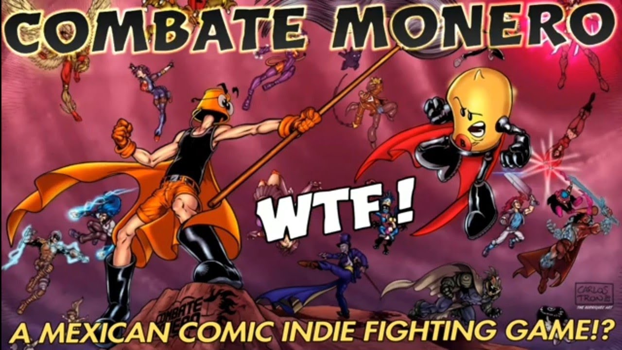 COMBATE MONERO - A Crazy Mexican Comic Indie Fighting Game!? - Quick Review