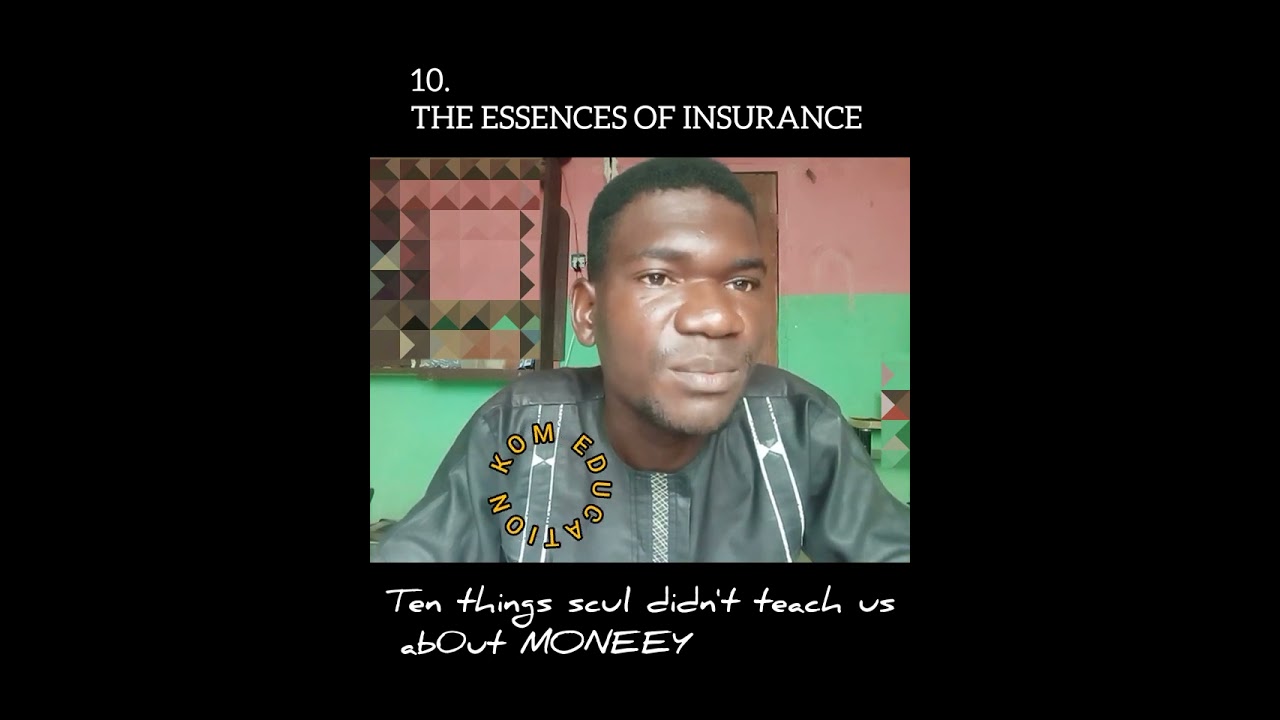 The #essence of #insurance