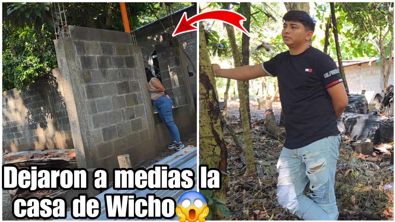 Wicho tiene serios problemas con la construcción de su casa|Ya no llegaron los trabajadores😱