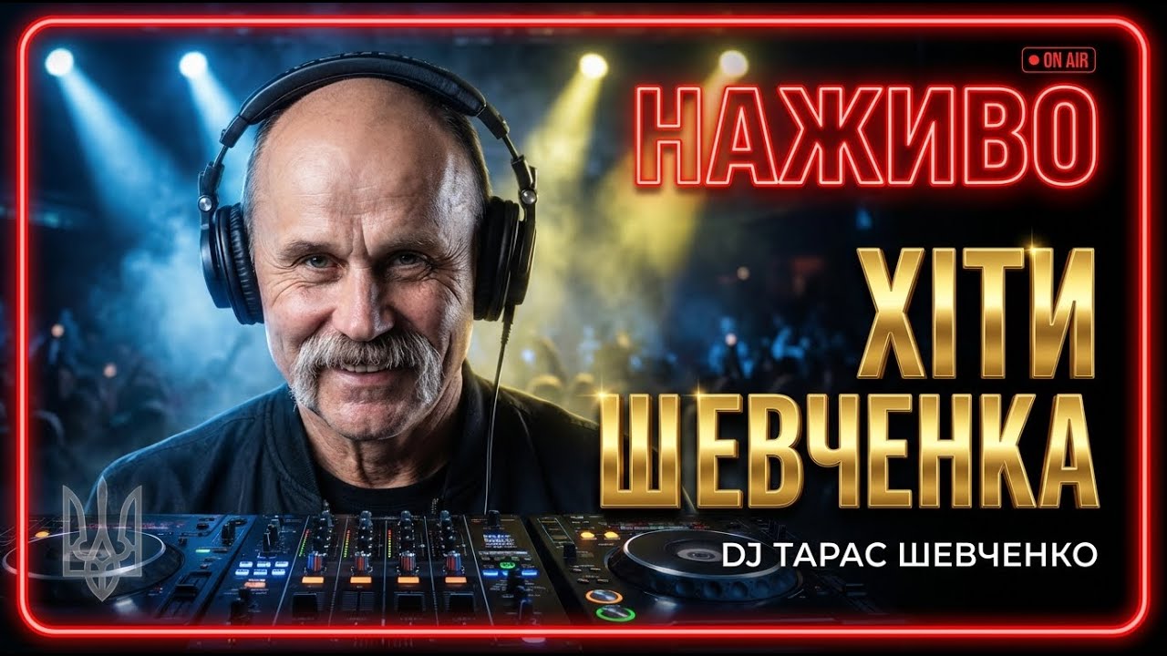 🌊 Українські Найкращі Пісні 2026 • DJ Тарас Шевченко • Хіти Шевченка • LIVE