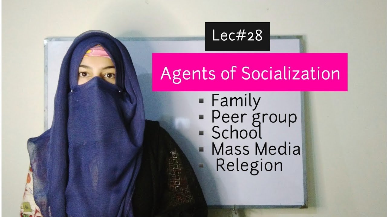 Agents or Agencies of Socialization in urdu Hindi | Sociology Lectures | Societyopedia