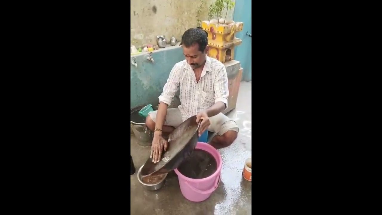 gold recovers from dist#goldsmithing #viralvideo #goldrecovery#goldfromdust