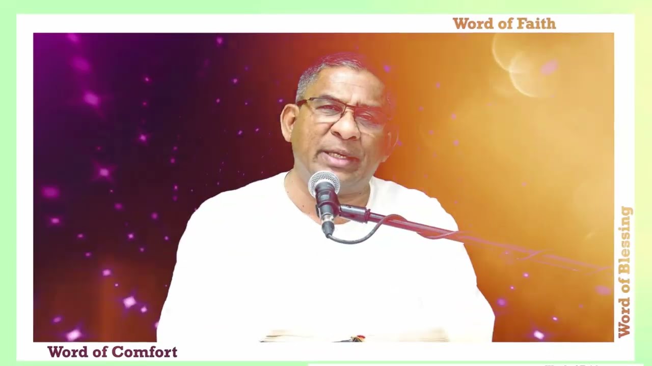 MORNING GREETINGS | 13ᵗʰ MARCH 2026 | Pr Balasubramonian - ACA PNM