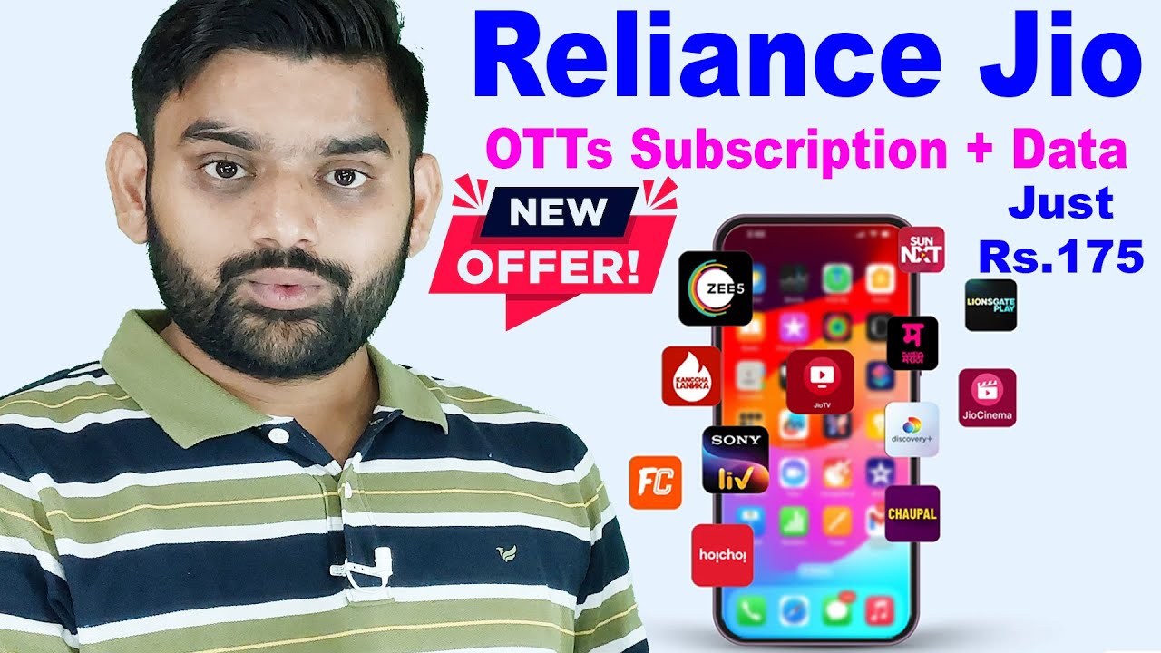 Jio New Plan Launched | Jio Rs.175 Plan Details | Jio OTTs Subscription | Jio Data Plans | Cheapest