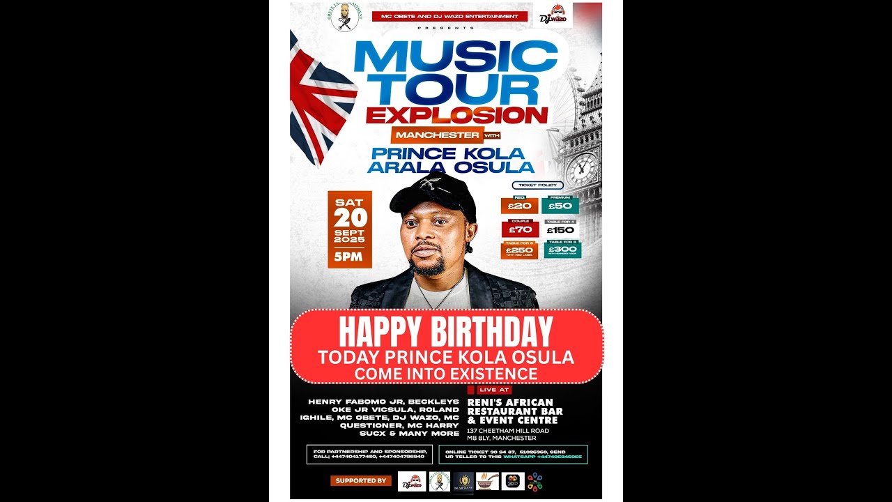 PRINCE KOLA ARALA OSULA BIRTHDAY CELEBRATION IN MANCHESTER 3