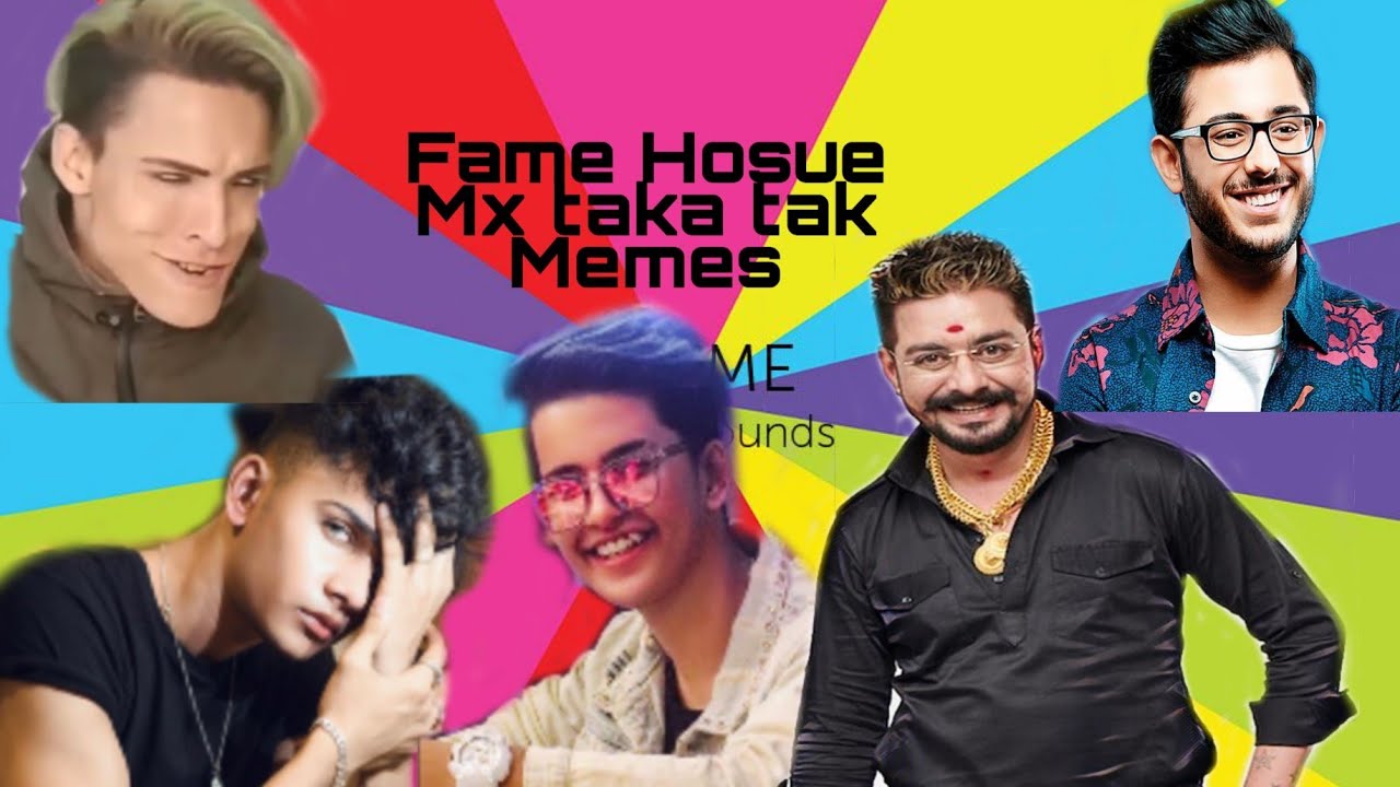 DANKS INDIAN Memes😂😂 Sasta Big Boss Fame House Mx Taka tak Memes and Carryminati
