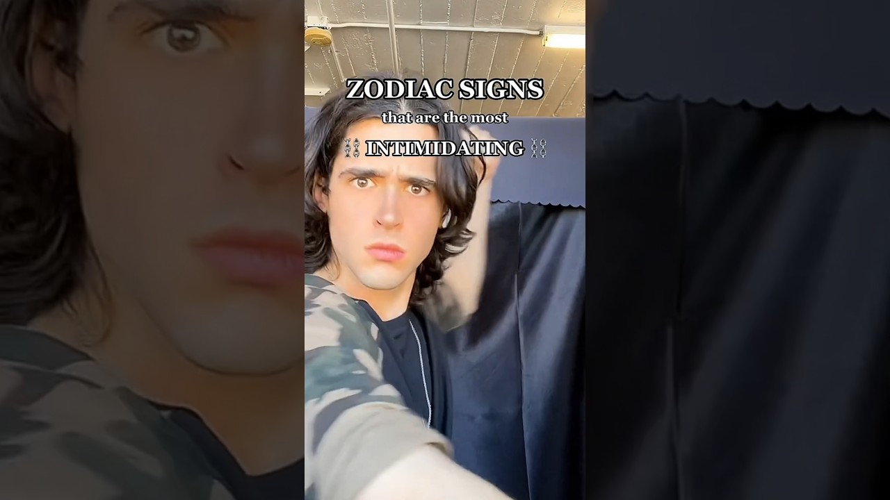 most INTIMIDATING zodiac signs! #astrology