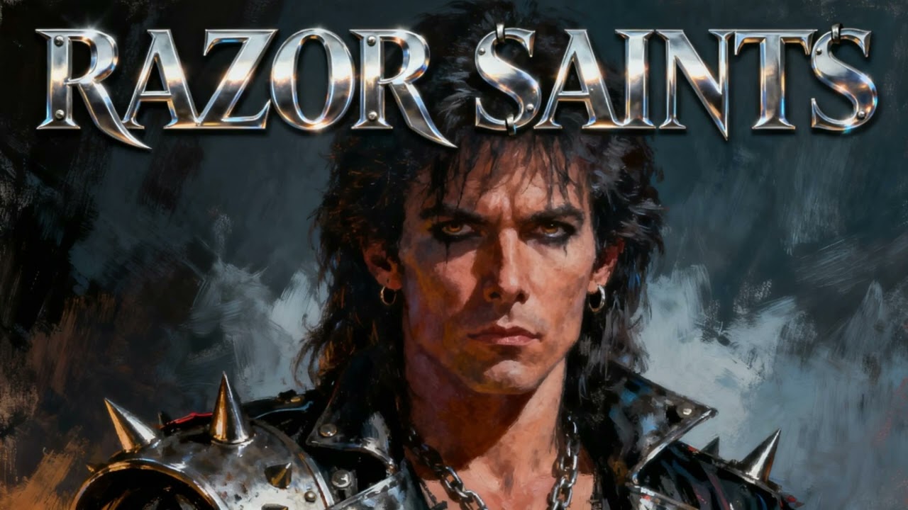 Razor Saints – Chrome & Bone (80s Hard Rock)