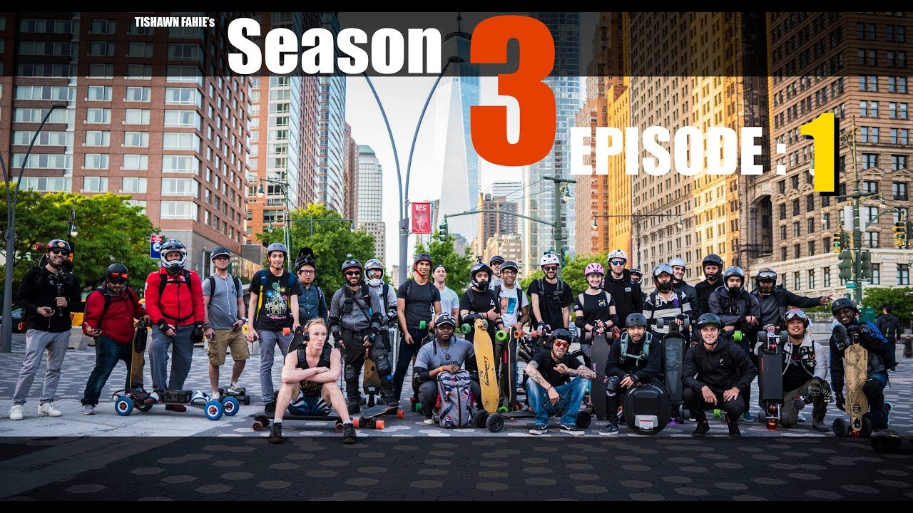 The NYC Electric Skateboard Crew Season 3 Episode 1: The Evolve Team is here!