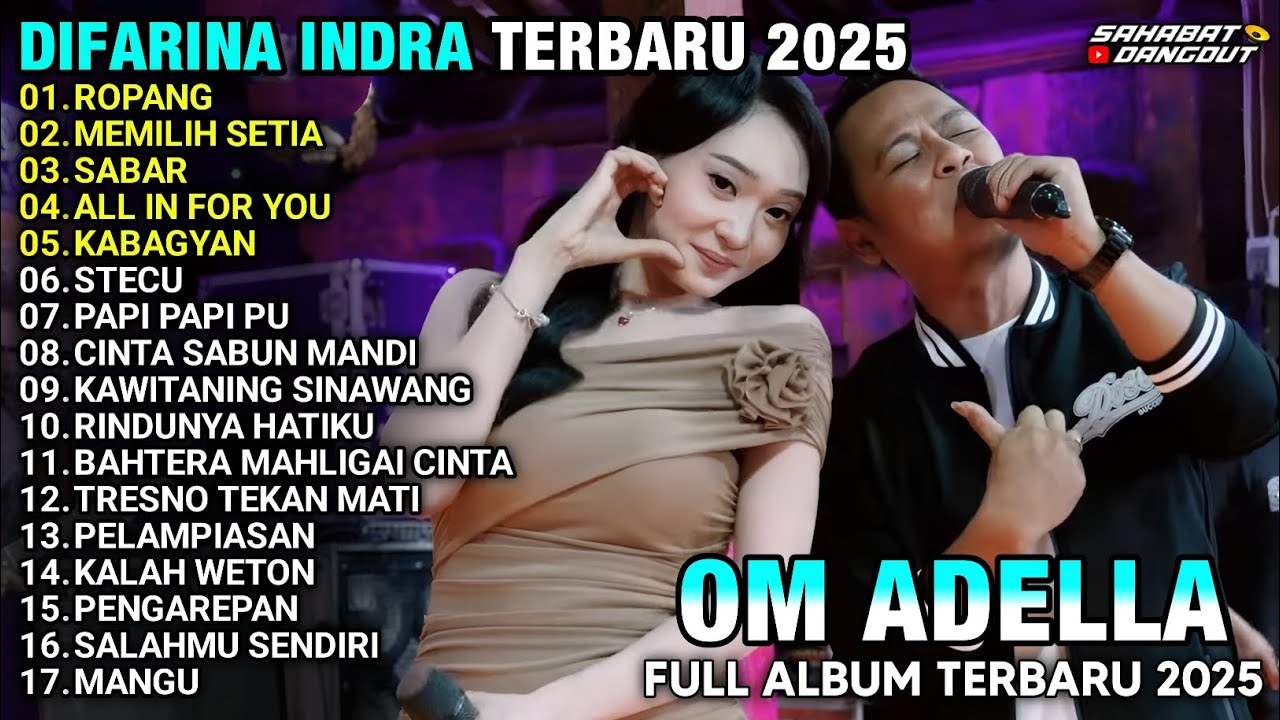 ROPANG - Difarina indra Ft Fendik Adella - FULL ALBUM DIFARINA INDRA TERBARU 2025