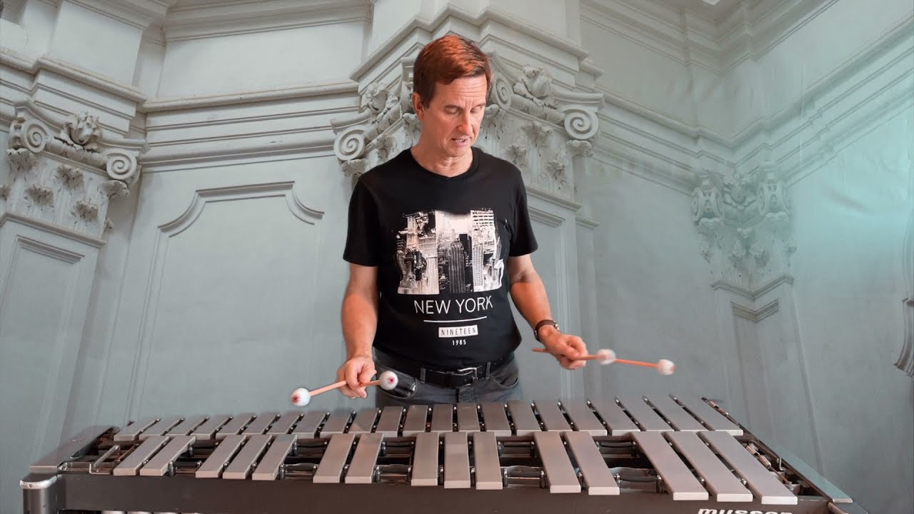 &ldquo;DRUM WAVE&rdquo;. Mark Glentworth. Composer of the vibraphone solo 