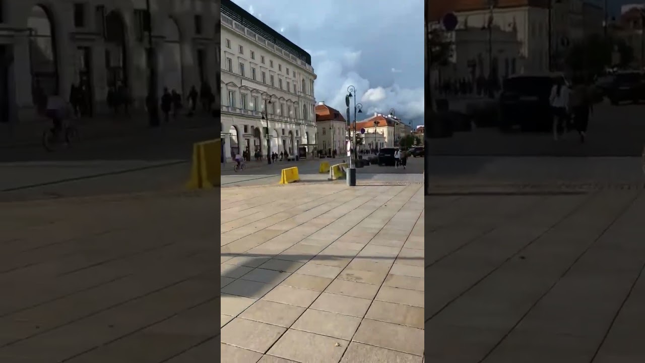on the old side of european streets it is good #shorts#poland#videos