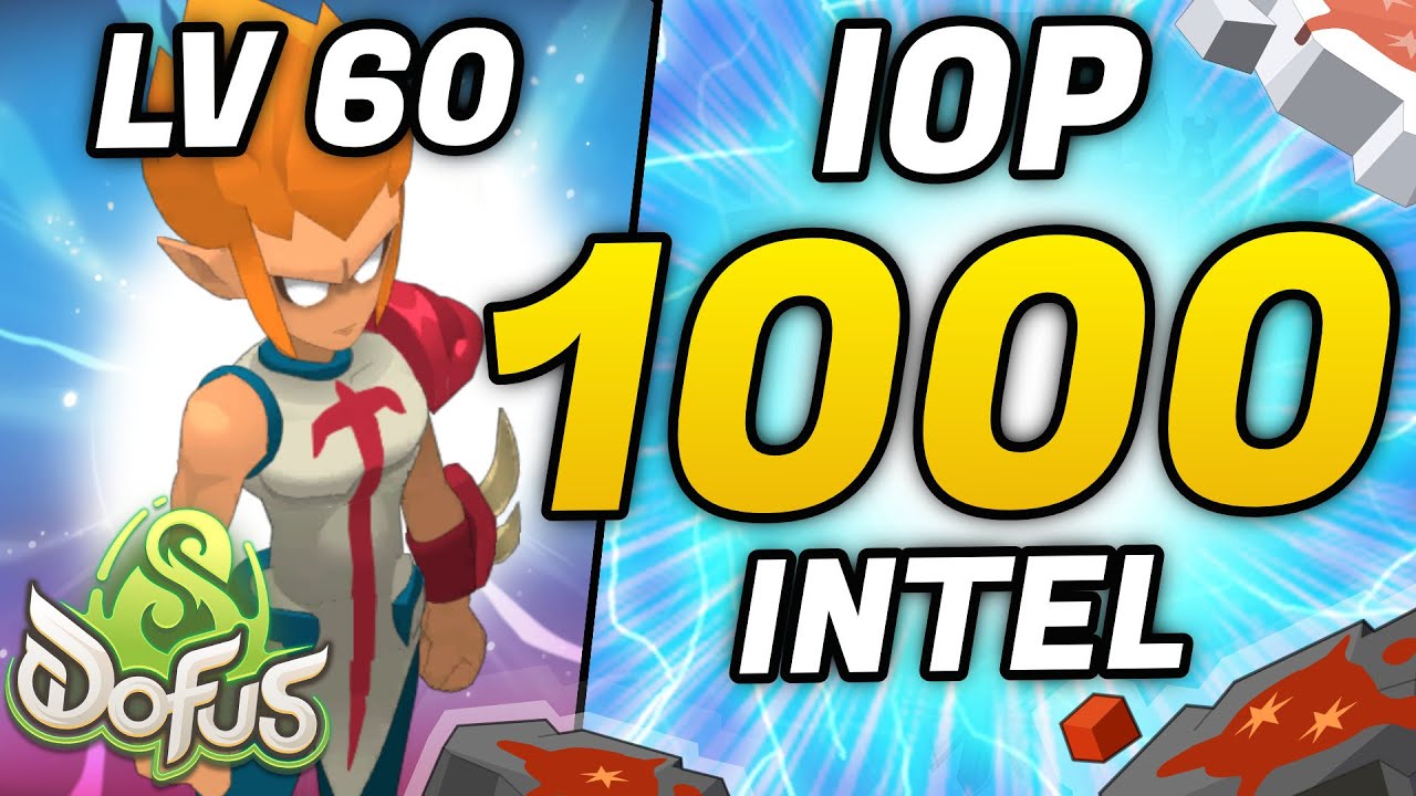 1000 INTEL LV 60, IOP TEMP&Ecirc;TE DE PUISSANCE MYTHIQUE SUR DOFUS 3
