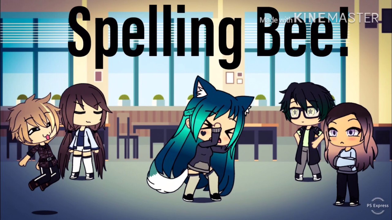 Spelling Bee comedy act// Gacha Life