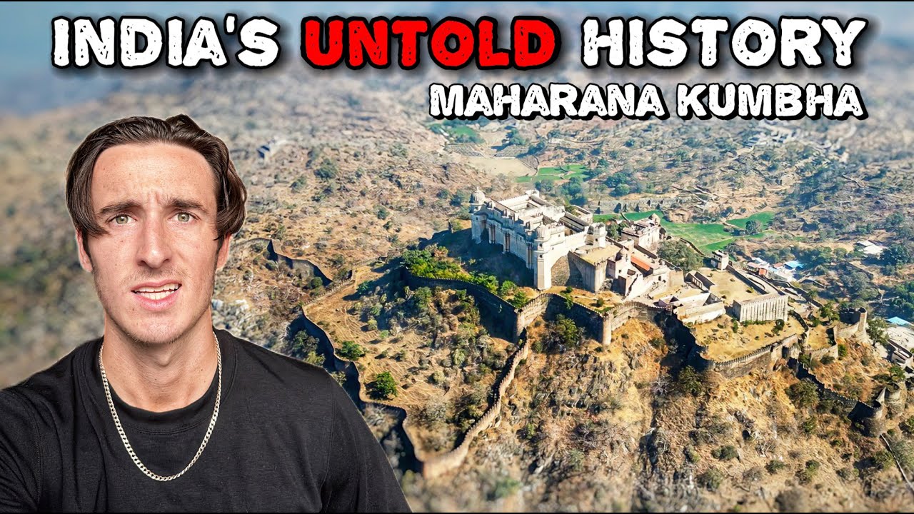 The Forgotten King behind the WORLD'S BIGGEST FORTS. Kumbhalgarh Fort 🇮🇳