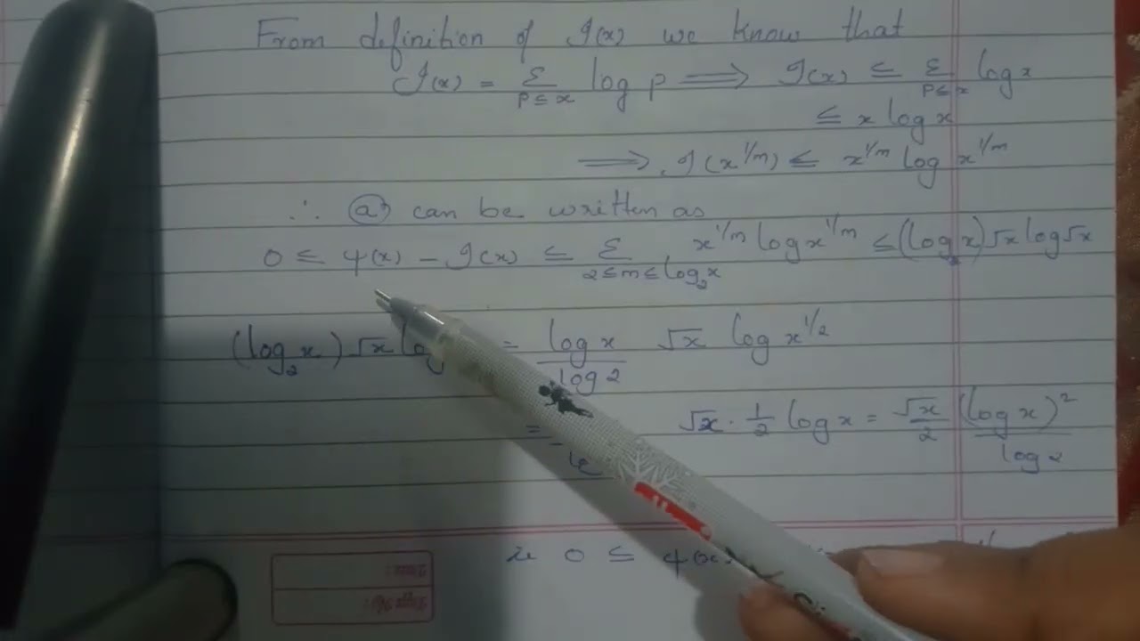 Theorem 4.1 Analytic number theory 