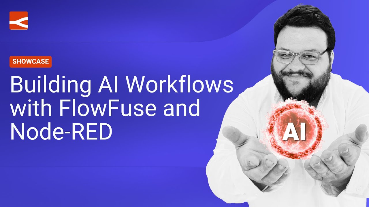 Создание рабочих процессов ИИ с помощью FlowFuse и Node-RED #flowfuse #nodered #ai #industriaauto...