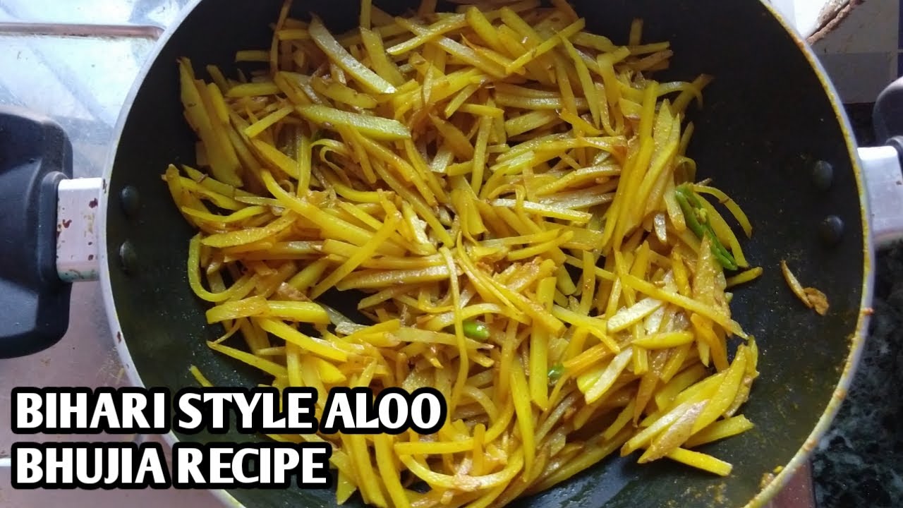 #Bihari Style Aloo Bhujia Recipe || Aloo Bhujia || Potato Recipe || Foodypie