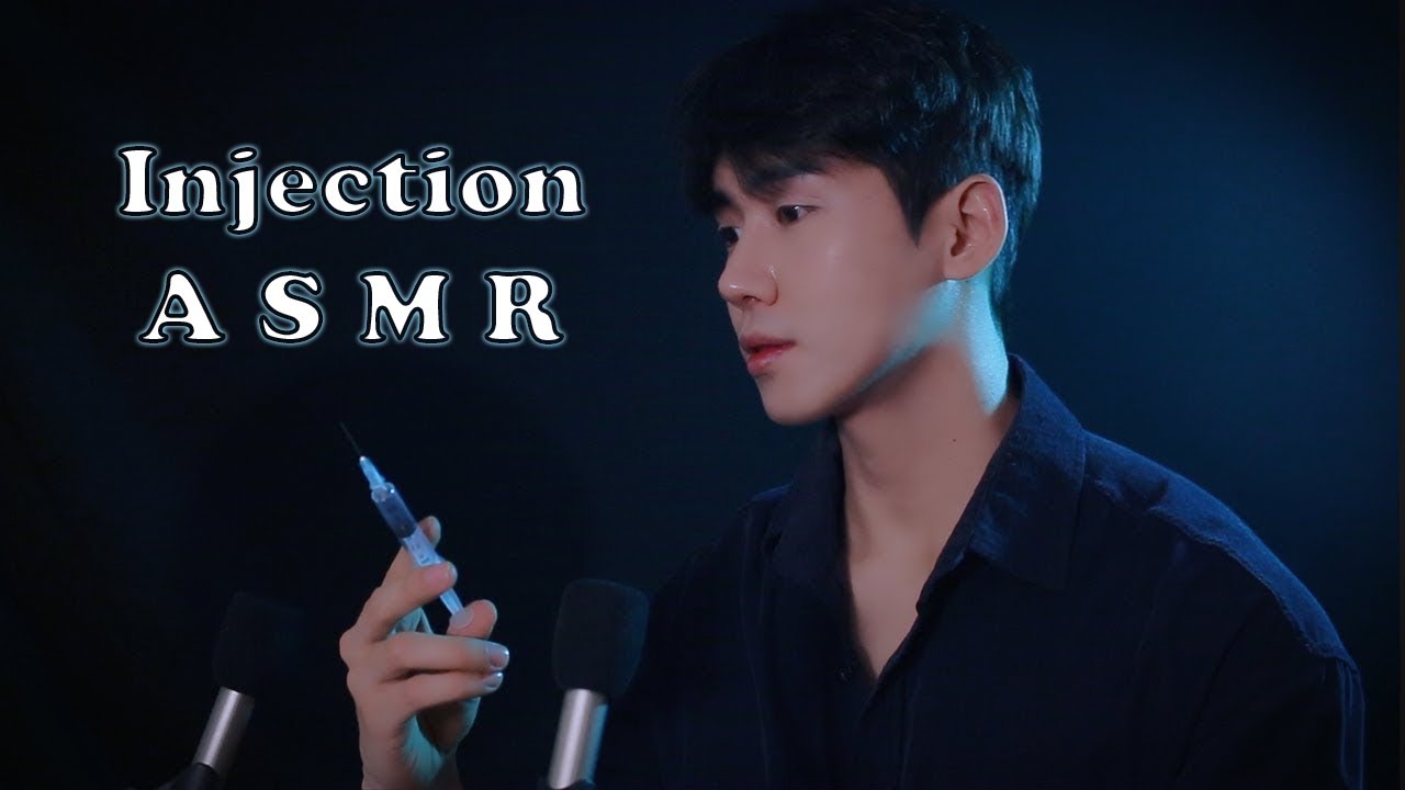 (ASMR 반말) 내가 잠 잘 오는 주사 놔줄게 Sleepy Ttakkeum Ear Injection💉 | 남자 Veiled 베일드