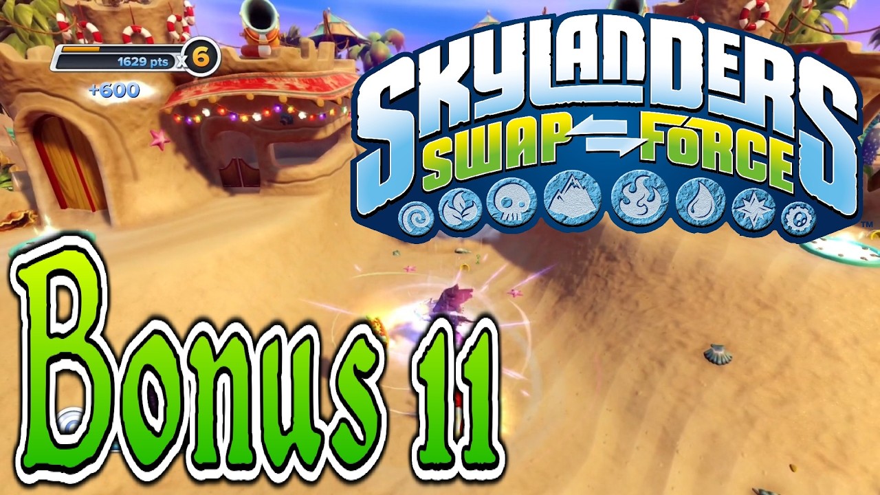 C'est une arène où la plage [Skylanders: Swap-Force] Bonus 11