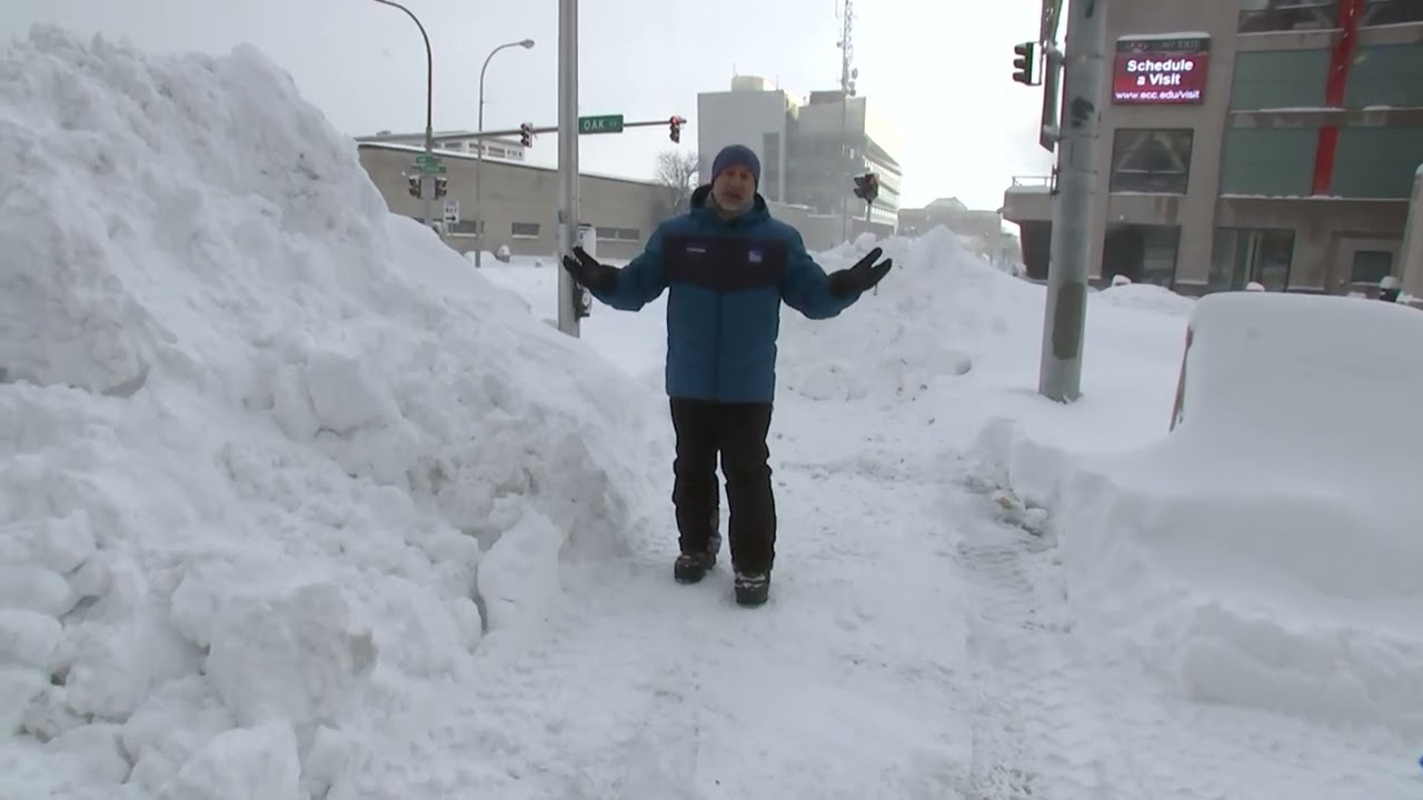 Jim Cantore in historic New York snow storm