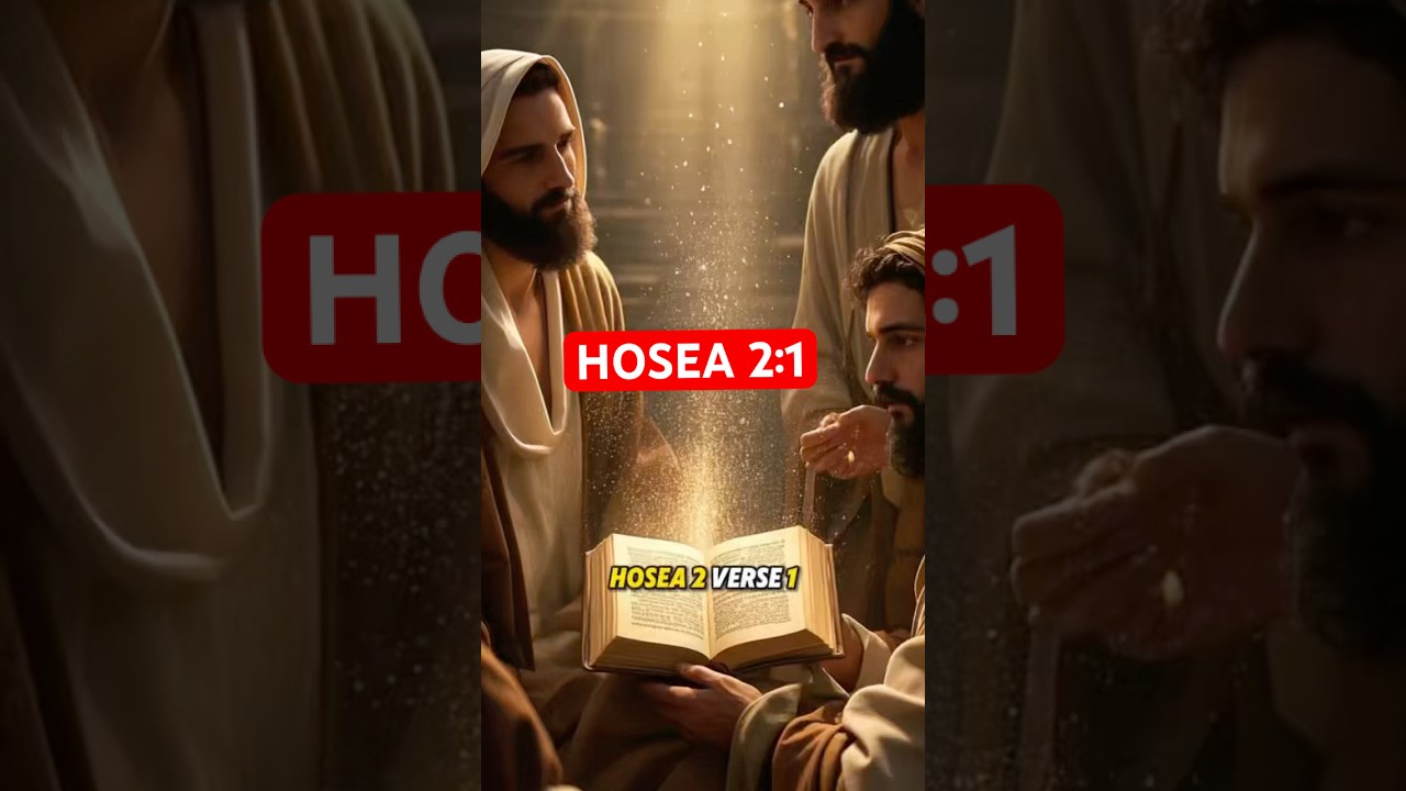Hosea 2:1 #bibleverse #scriptureexplained #motivation #faithdome #biblestories
