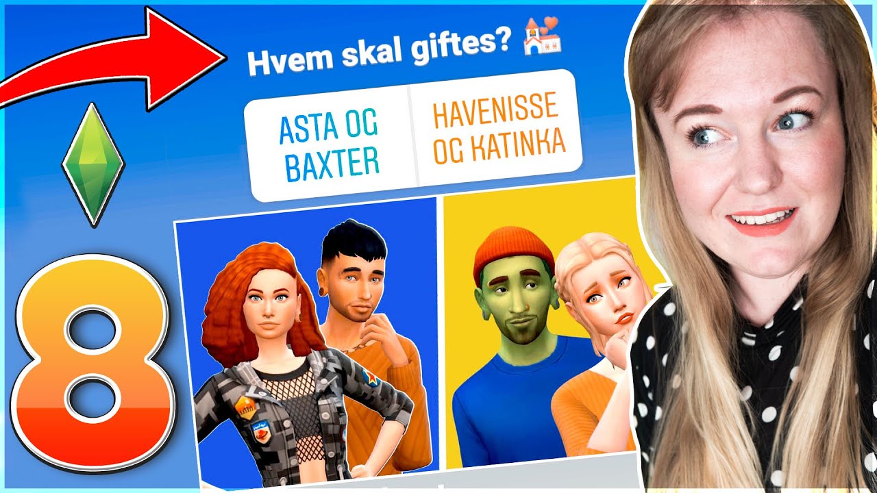 I HAR BESTEMT HVEM DER SKAL GIFTES! | Grønt er skønt #8 | Sims 4 Dansk