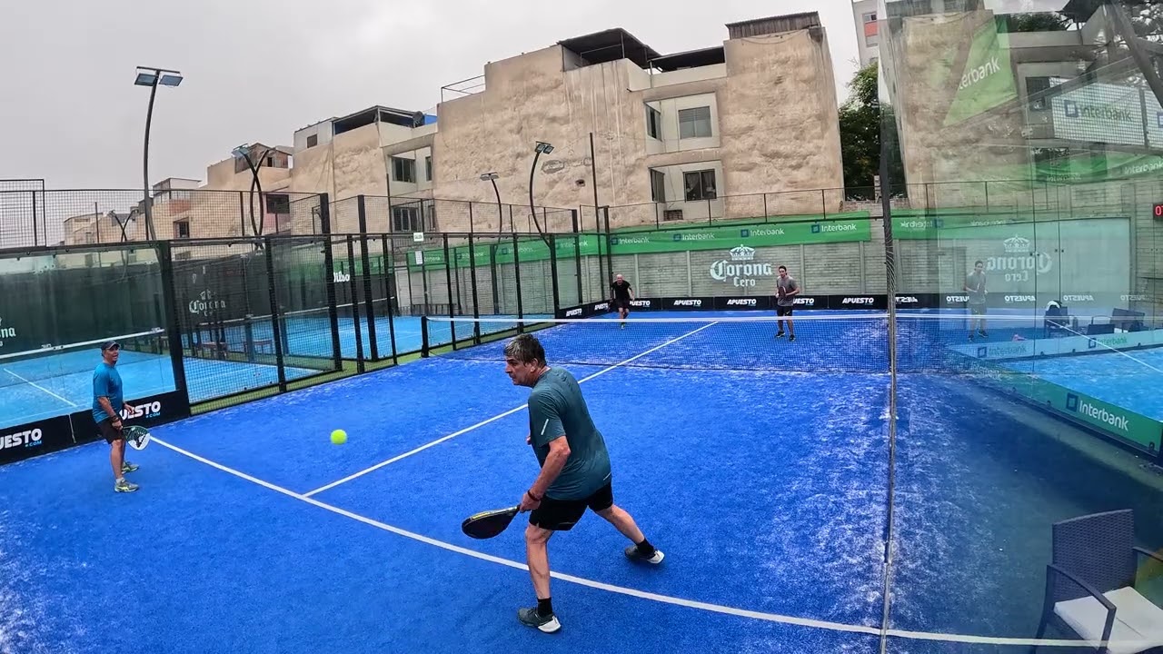 Padel Diego, Eric, Rolli y Giorgio