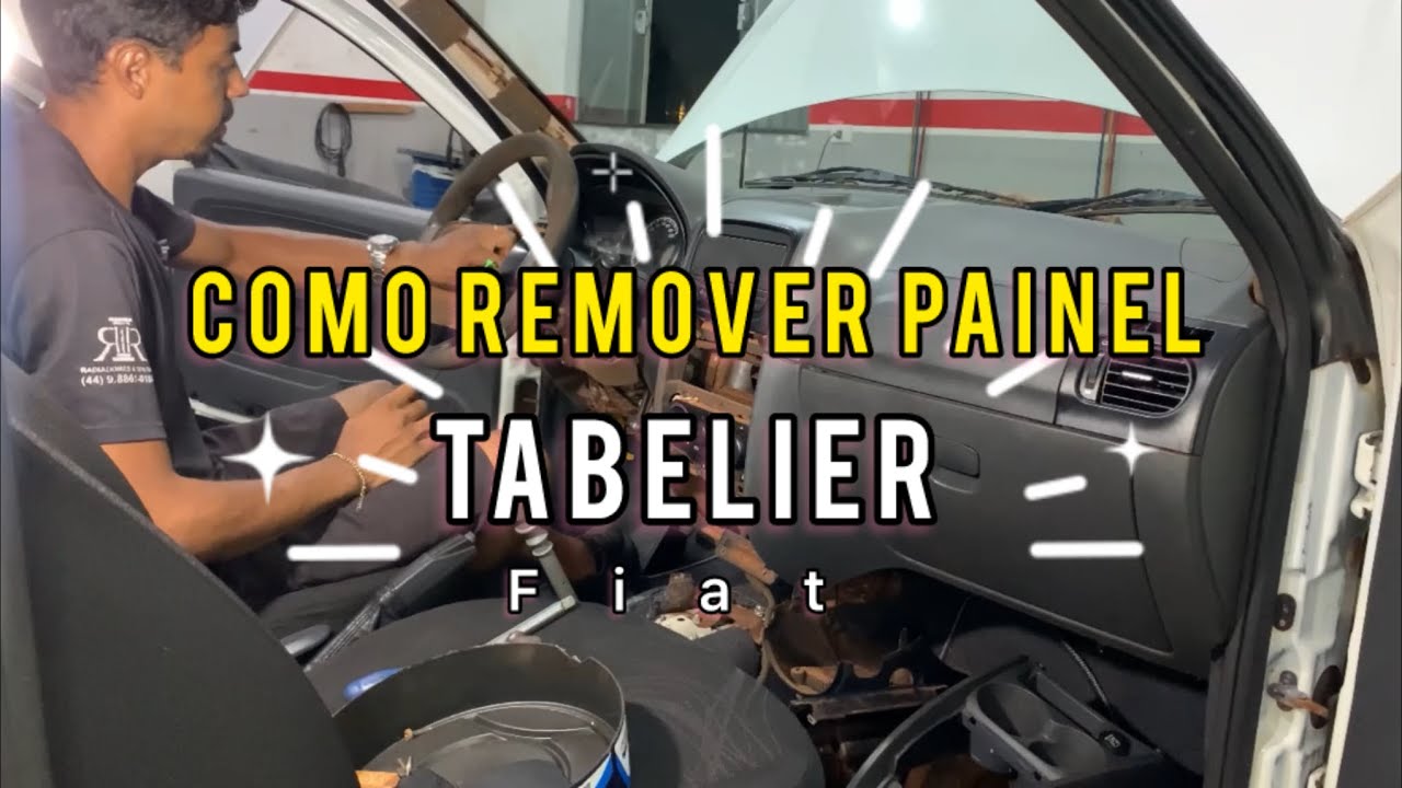 Como tirar painel (Tabelier) palio/strada/siena #façavocêmesmo #comofazer #mecanica #passoapasso