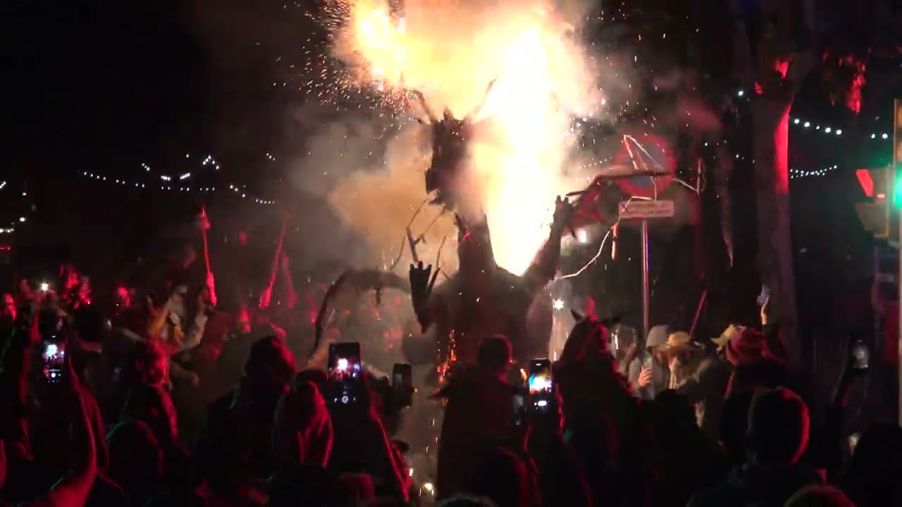 Correfoc dels Diables de Lleida Festa Major  de Sant Anastasi 2022