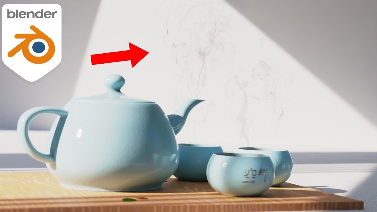 An Easy Way to Add Smoke and Steam in Blender (Tutorial)