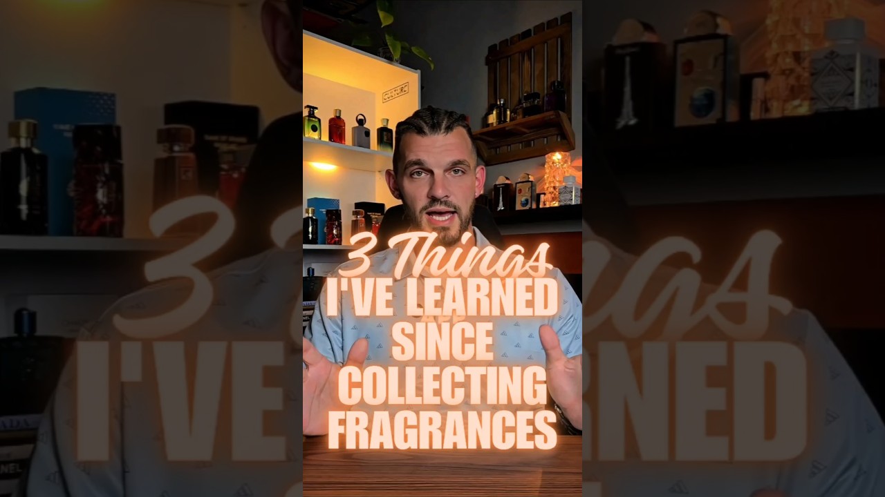 Here's 3 things I've learned in 6 months of collecting fragrances! #perfume #fragrance #collection
