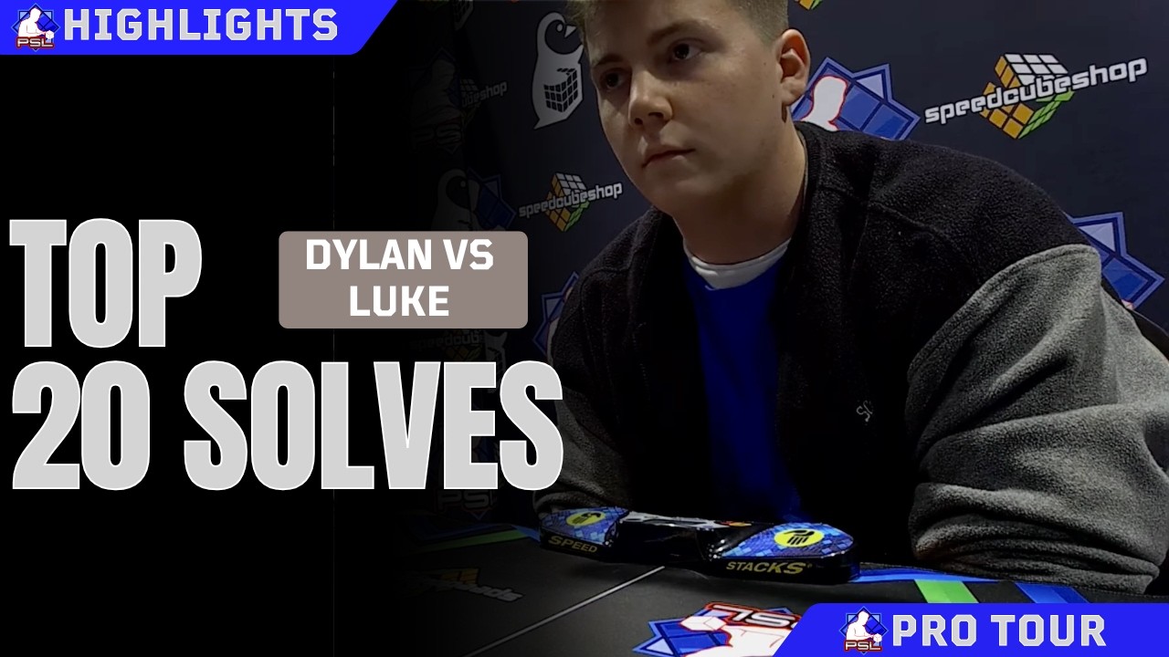 The Top 20 Solves | Dylan vs Luke Trilogy