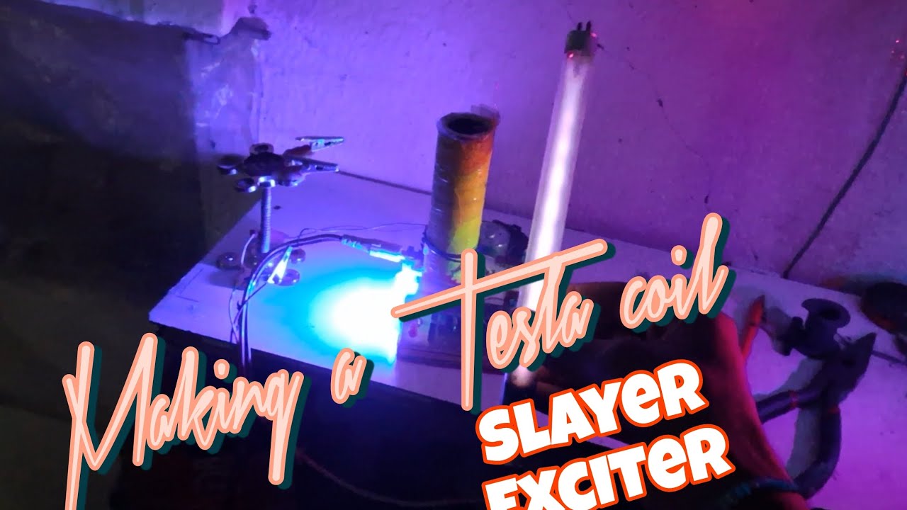 DIY Tesla Coil(Slayer Exciter) | Wireless Energy Transfer 