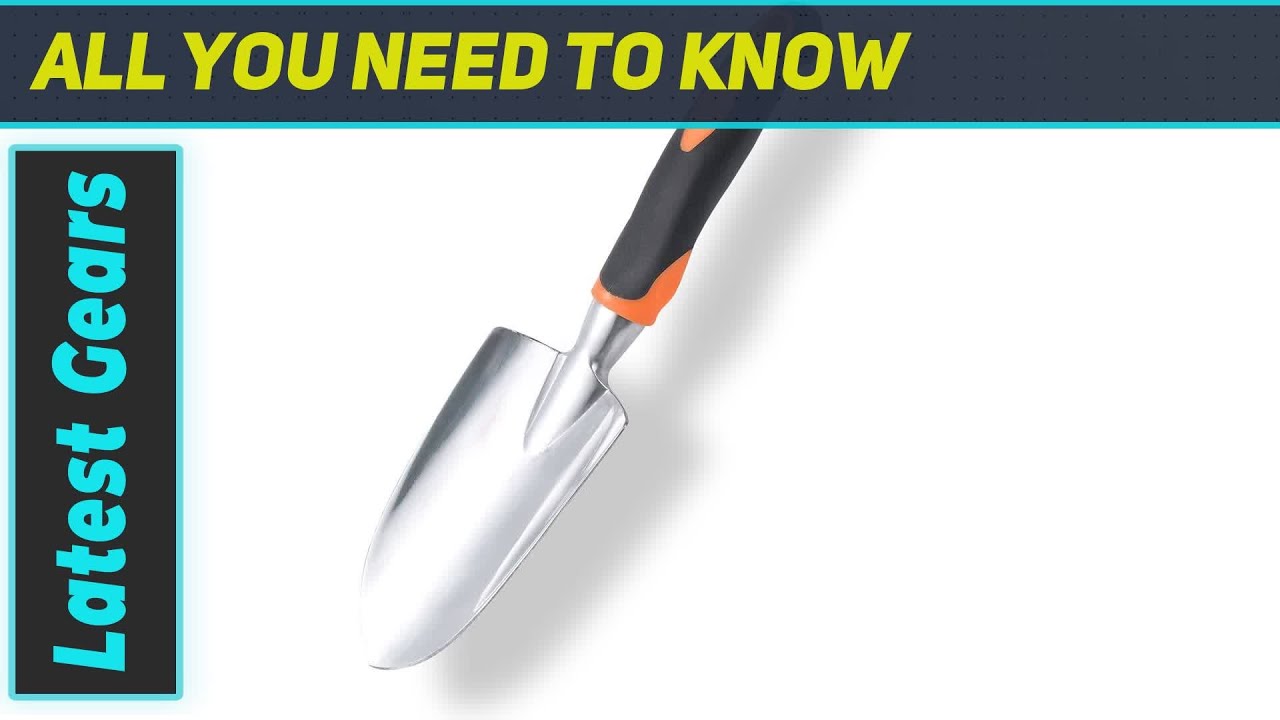 Garden Shovel Hand Trowel Mini Shovel - Best Lightweight and Durable Potting Tool for Tough