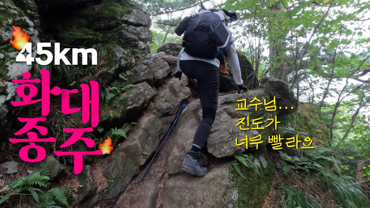 만나서 반갑긴 한데.. 정말 정말 힘들었고, 당분간은 만나지 말자^^ | 지리산 화대종주의 현실 🏃‍♀️💨