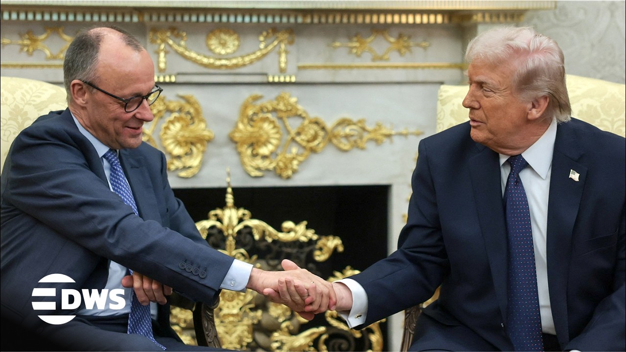 WATCH: Trump Meets German Chancellor Friedrich Merz at White House Amid Global Tensions | AC15
