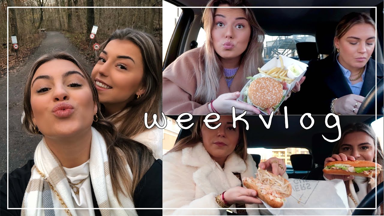 MUKBANGS met ISABELLE 🍔🌭 en GEZELLIG SAMEN OPSTAP 💓 | Sara Verwoerd #57