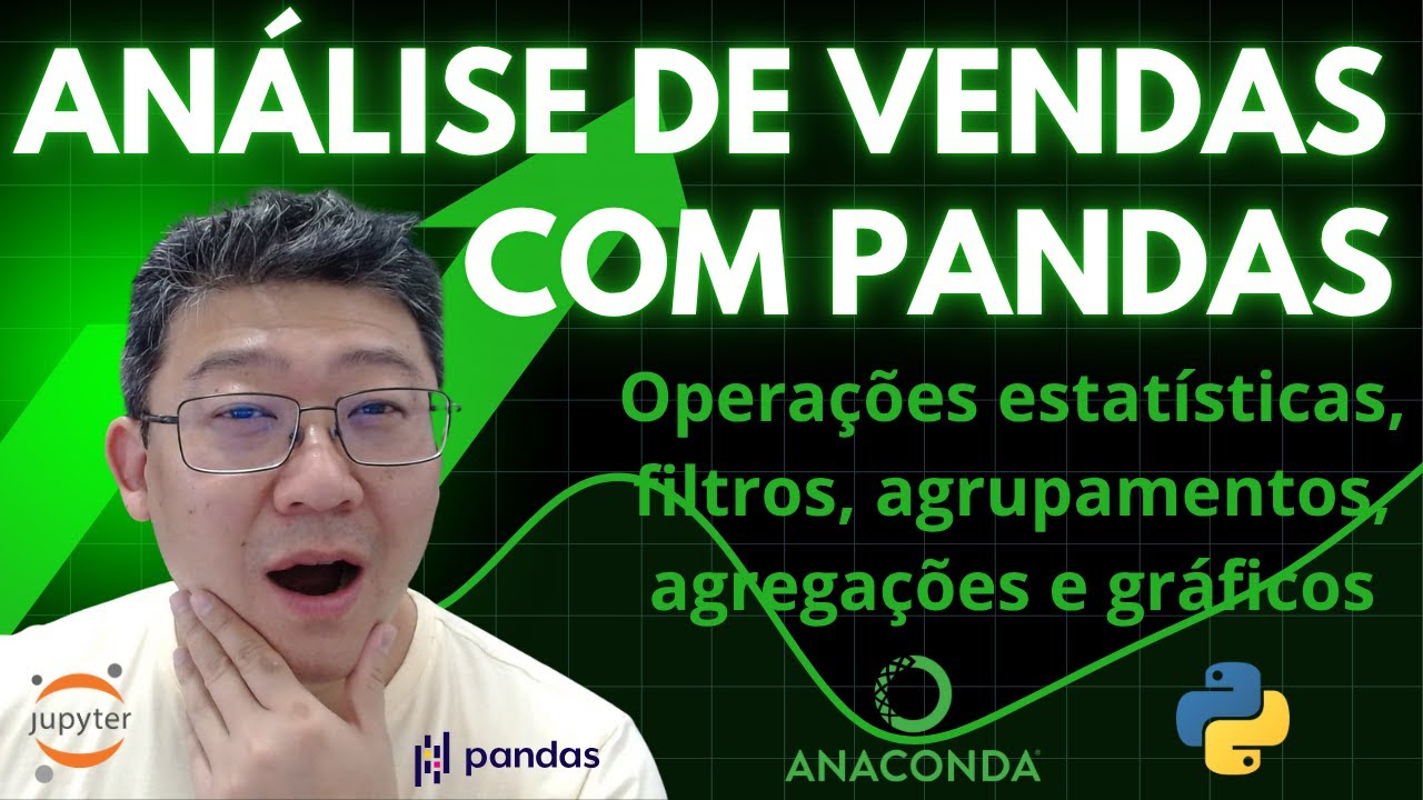 ANÁLISE DE VENDAS COM PANDAS CONTENDO OPERAÇÕES ESTATÍSTICAS, AGRUPAMENTOS, FILTROS E GRÁFICOS