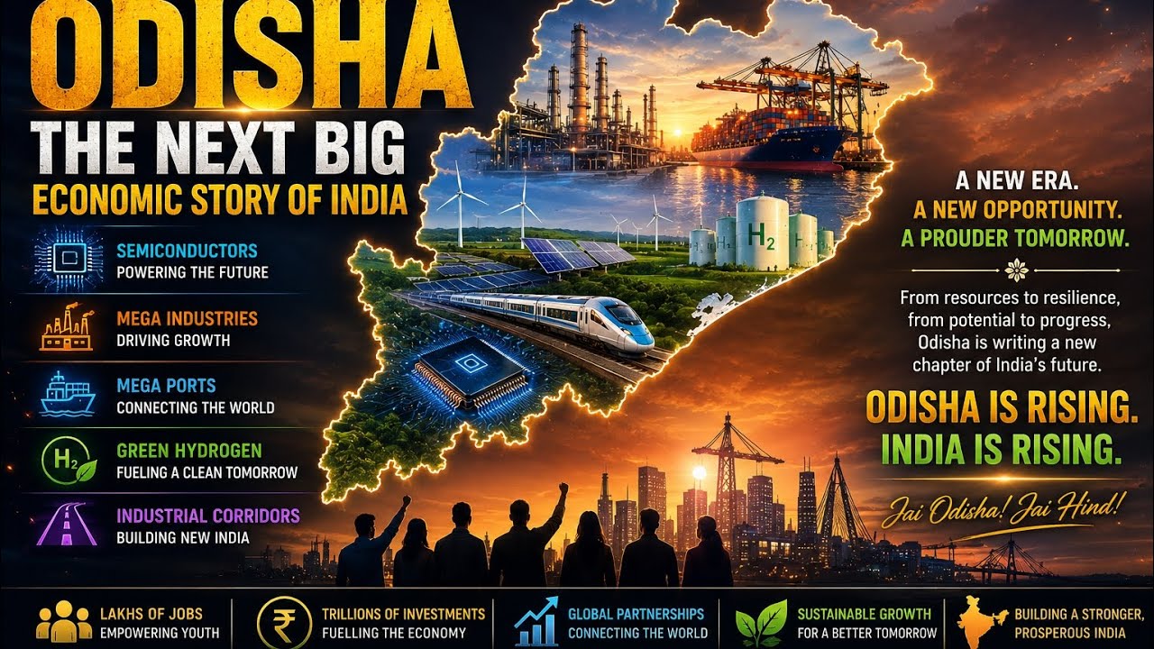 How Odisha Is India&rsquo;s Next Big Economic Story  Upcoming Mega Projects #Odisha #megaprojects #India 