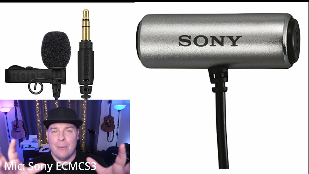 Rode Lavalier Go vs Sony ECMCS3