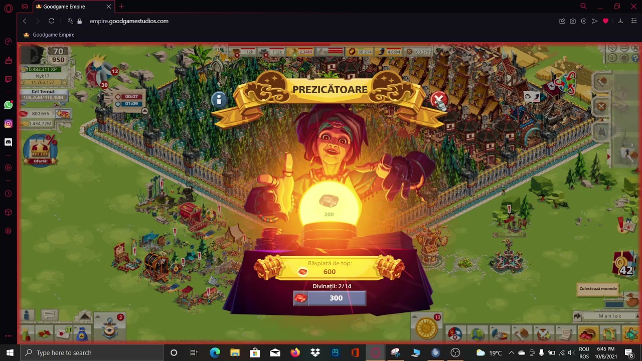 Timelapse Goodgame Empire - Make 79,000,000 to Nomads #3