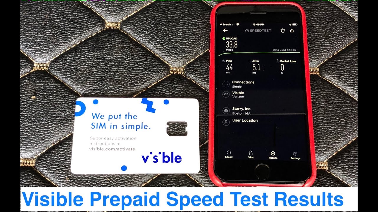 Visible Speed Tests