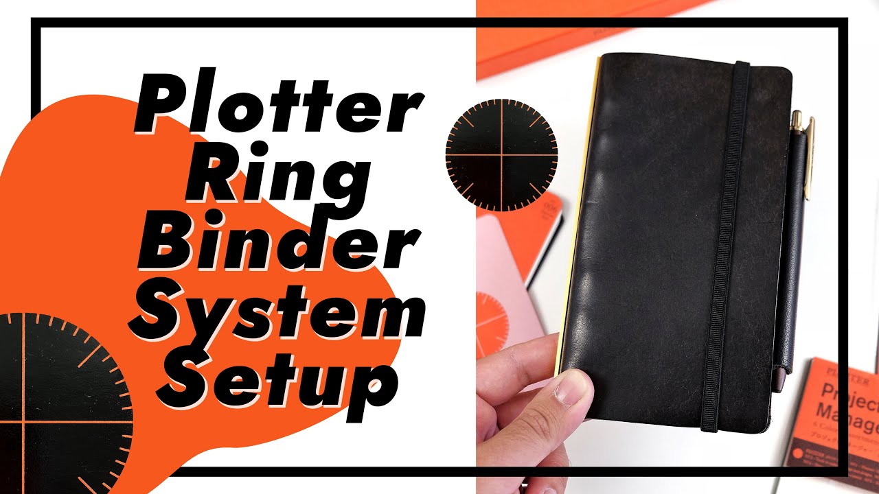 Plotter Ring Binder System: Unboxing, Restoration (Used) & Setup