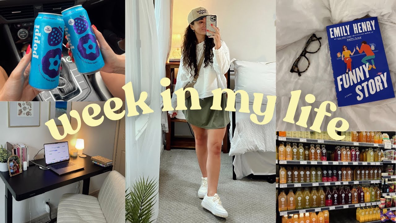 hangout with me for a week 🩷🎥 costco haul, homeowner drama, insecurities, kindle setup, desk upgrade