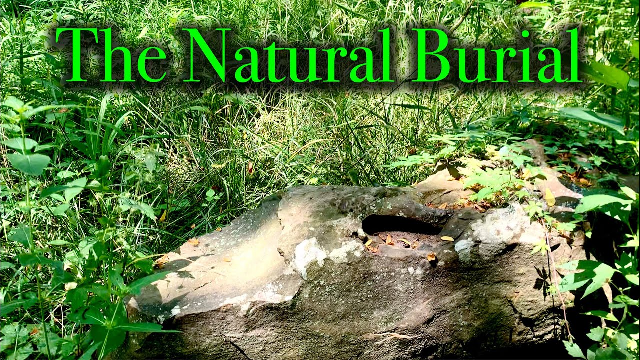 A NATURAL BURIAL Cemetery, at Oak Hill Cemetery, in Lawrence Kansas.
