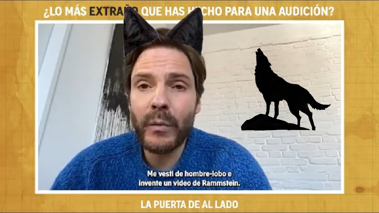 Daniel Brühl Revealed He Once Dressed up as a Warewolf for an Audition 🐺