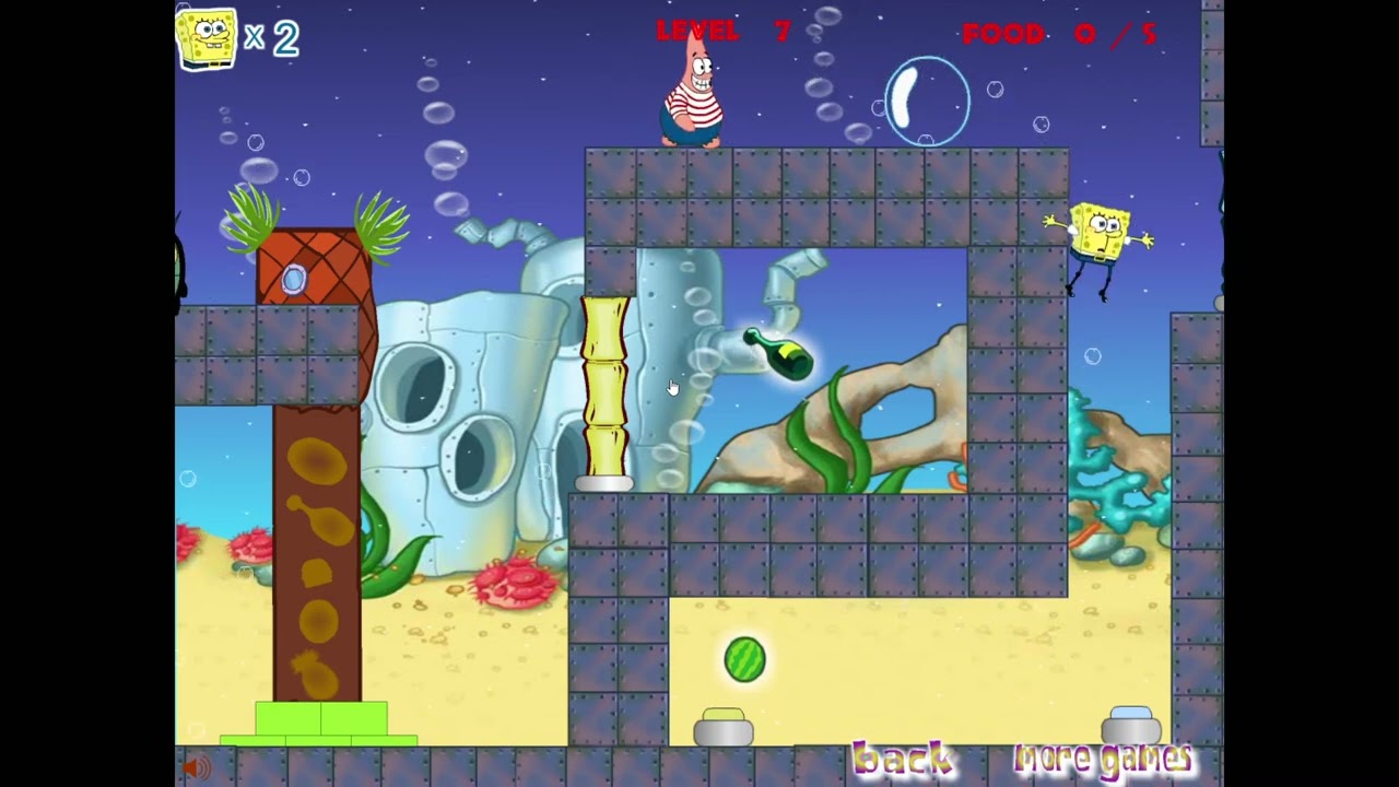 SpongeBob SquarePants - Spongebob and Patrick in the Bubble World 2