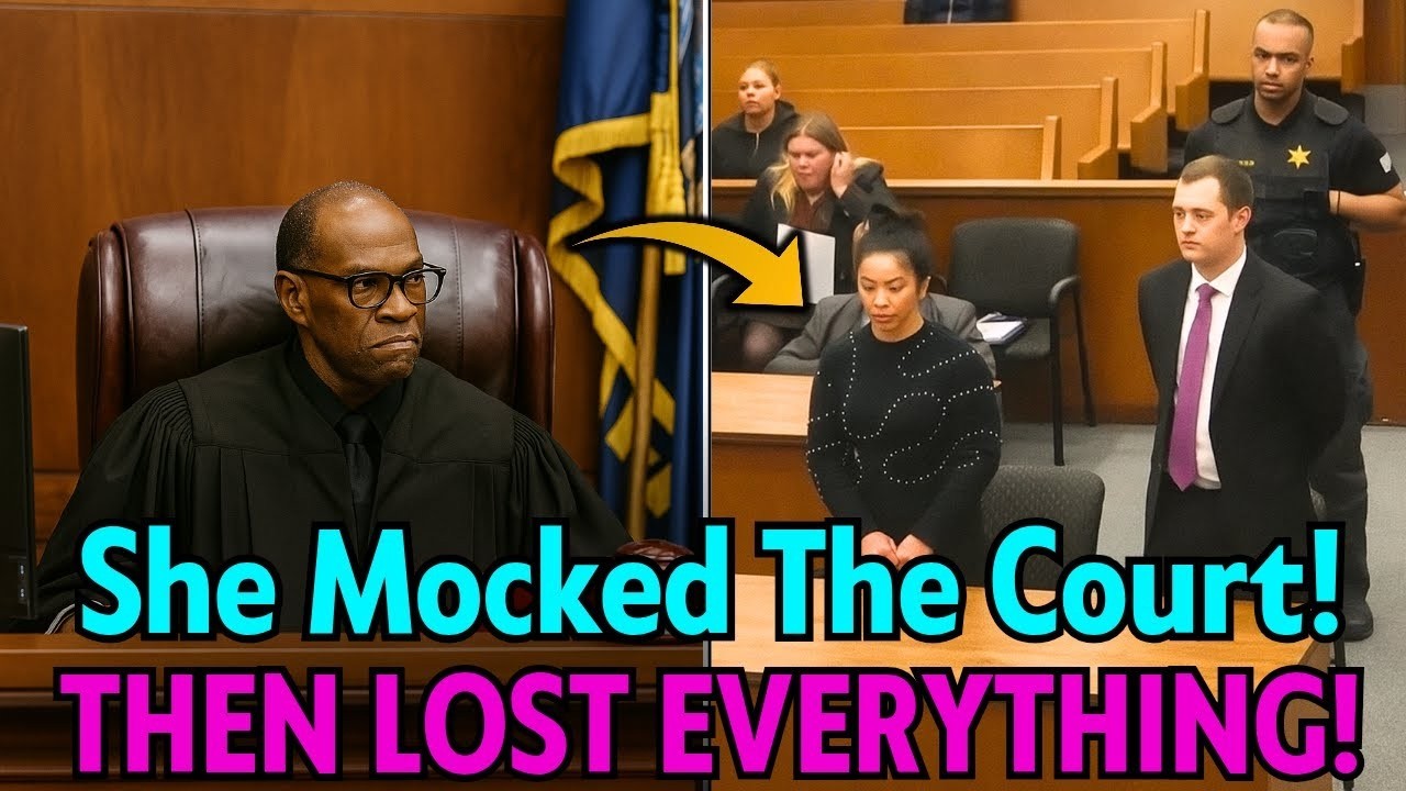 She Laughed at the Judge… Seconds Later, Everything Changed